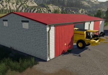 Мод Brick Warehouse версия 1.0.0.0 для Farming Simulator 2019 (v1.5.х)