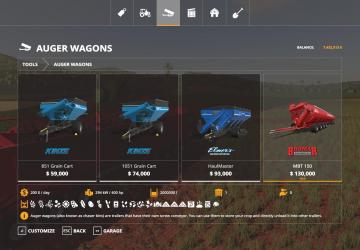 Мод Bromar MBT 150 версия 1.2 для Farming Simulator 2019 (v1.2.0.1)
