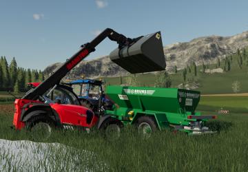 Мод Bruns MBA 12000 версия 1.0.0.0 для Farming Simulator 2019 (v1.4х)