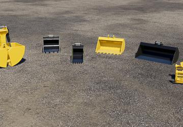 Мод Bucket Pack версия 1.0.0.0 для Farming Simulator 2019 (v1.7x)