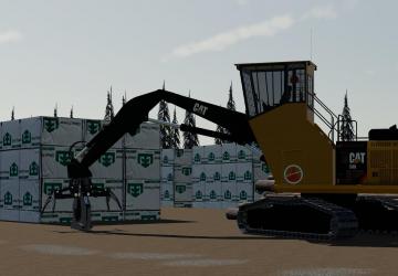 Мод Cat 548 ButtNtop версия 1.0 для Farming Simulator 2019 (v1.5.1.0)