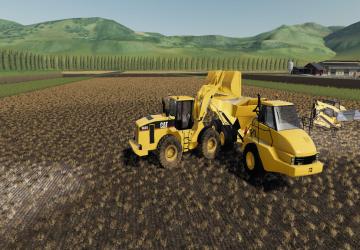 Мод CAT 966G Loader версия 1.0.0.0 для Farming Simulator 2019 (v1.7.x)