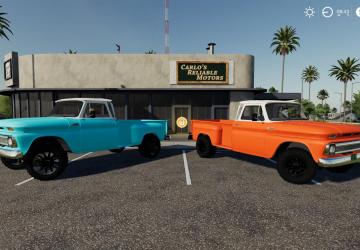 Мод Chevrolet C10 1966 версия 1.0.0.0 для Farming Simulator 2019 (v1.2.x)