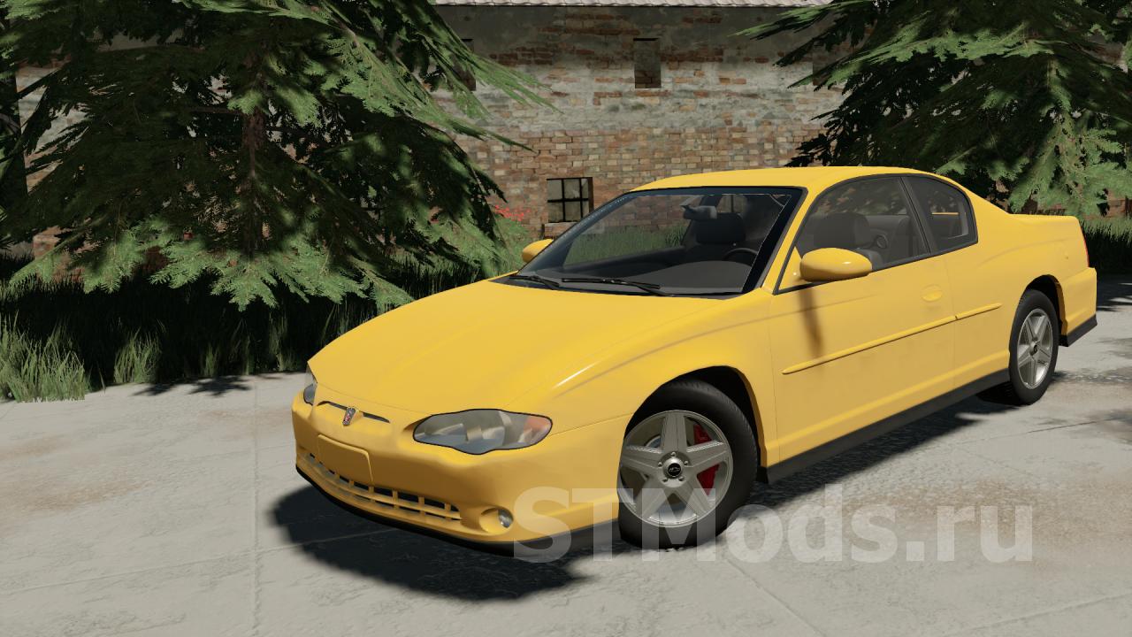 Chevrolet Monte Carlo Base/SS 2004 версия 1.0.0.0 для Farming Simulator 2019 (v1.7.x)