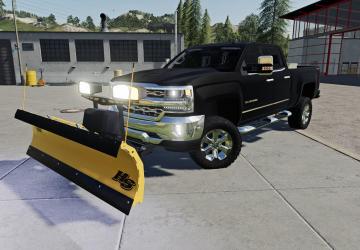 Мод Chevrolet Silverado 1500 версия 1.1.0.0 для Farming Simulator 2019 (v1.5.x)