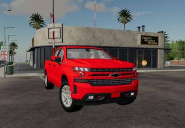 Мод Chevrolet Silverado 2020 версия 1.0.0.0 для Farming Simulator 2019