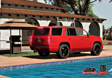 Мод Chevrolet Tahoe 2015 версия 1.0.0.0 для Farming Simulator 2019 (v1.6.x)