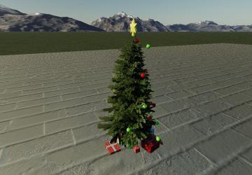 Мод Christmas Tree версия 1.0.0.0 для Farming Simulator 2019