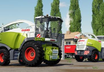 Мод Claas Jaguar 900 Type 496 версия 1.1.1.0 для Farming Simulator 2019