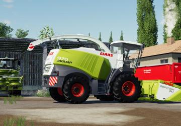 Мод Claas Jaguar 900 Type 496 версия 1.1.1.0 для Farming Simulator 2019