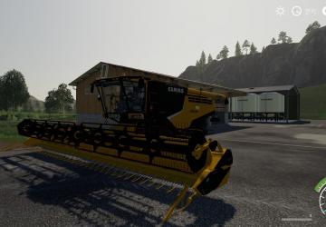Мод Claas Lexion 760 USA версия 1.0.0.0 для Farming Simulator 2019 (v1.1.x)