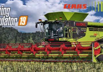 Мод Claas Lexion 795 Monster Limited Edition версия 2.0 для Farming Simulator 2019 (v1.2.0.1)