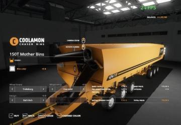 Мод Coolamon Chaser Bins Pack версия 1.0 для Farming Simulator 2019