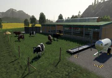 Мод Cowbarn версия 1.1.0.0 для Farming Simulator 2019 (v1.5.х)