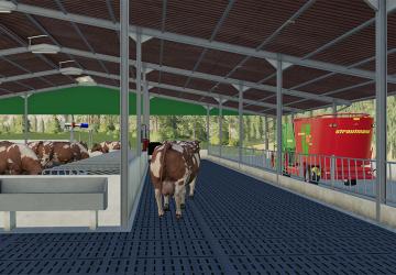Мод Cows Husbandry версия 1.1.0.0 для Farming Simulator 2019 (v1.7.x)
