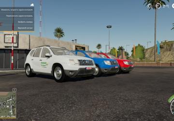 Мод Dacia Duster Groenbedrijf версия 1.0.1.0 для Farming Simulator 2019 (v1.2.0.1)