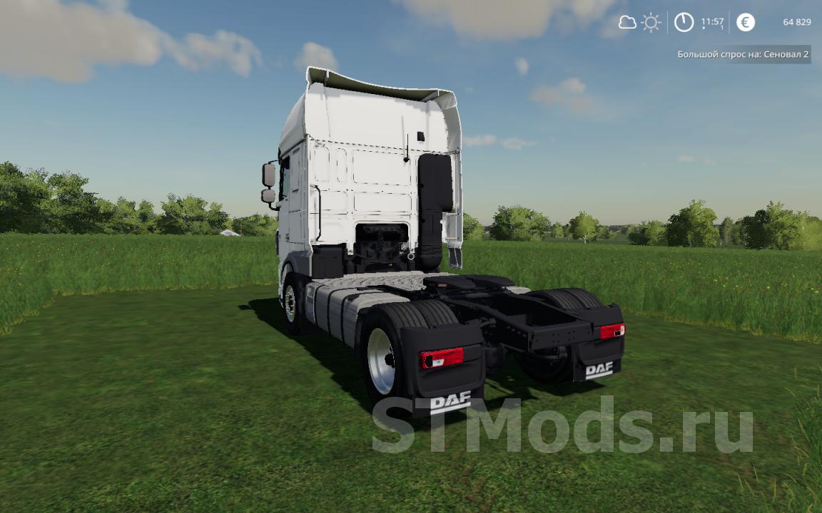 Скачать мод Daf 106 Xf Super Space Cab 460 версия 11 для Farming Simulator 2019 V17 0299