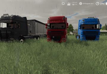 Мод DAF XF105 версия 1.0.0.2 для Farming Simulator 2019 (v1.5.1.0)
