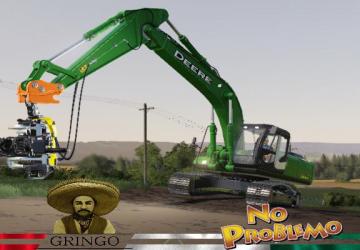 Мод Deere Forestry 290C версия 1.5 для Farming Simulator 2019 (v1.6.0.0)