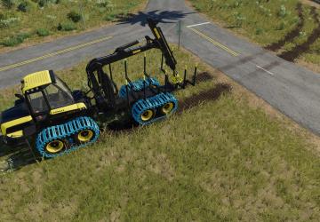 Мод Dirty Tire Tracks версия 1.0.0.0 для Farming Simulator 2019 (v1.6)