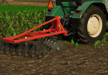Мод Disc Harrow версия 1.1.0.0 для Farming Simulator 2019 (v1.7.x)