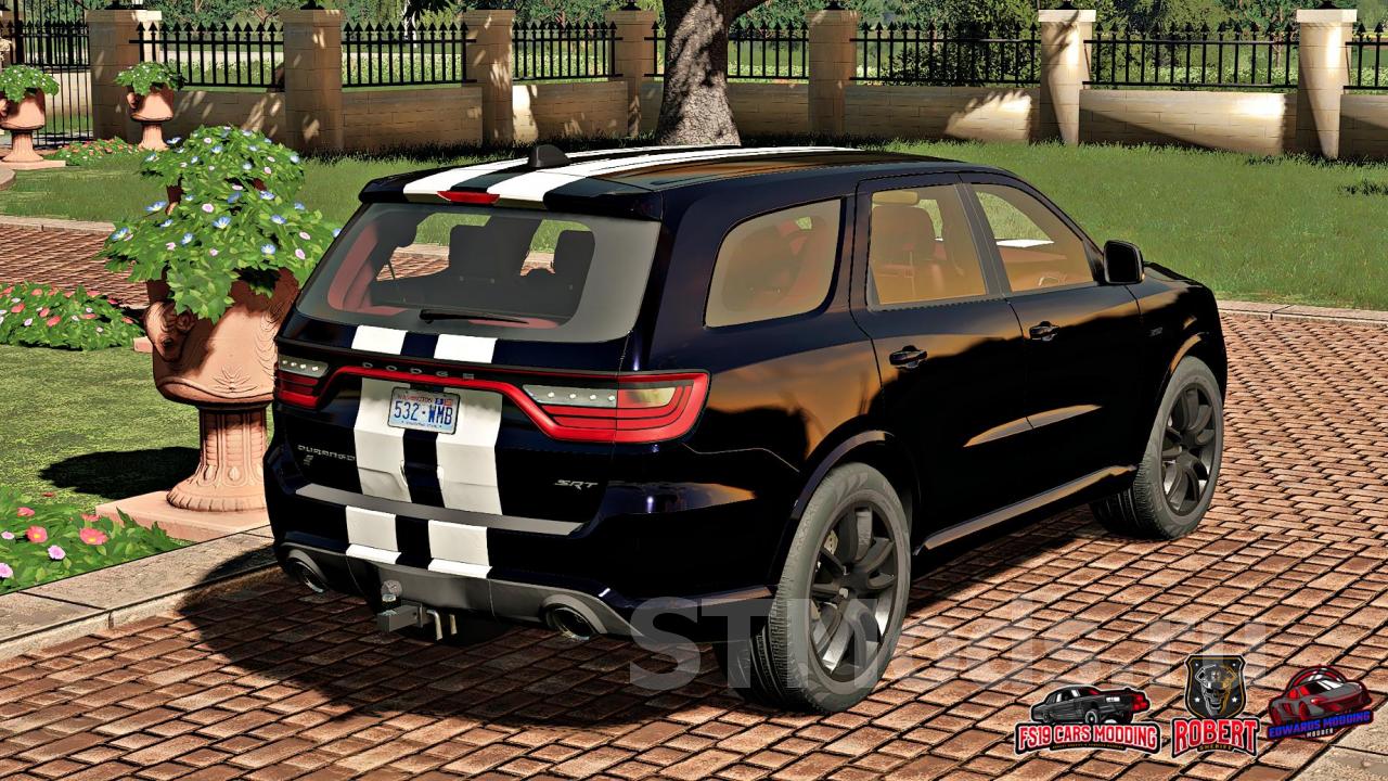 Скачать мод Dodge Durango SRT 2018 версия 1.0.0.0 для Farming Simulator  2019 (v1.7.x)