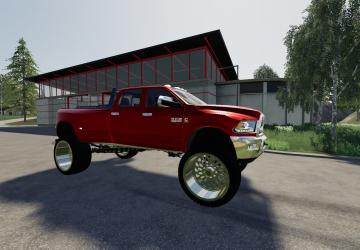 Мод Dodge Ram 3500 Lifted версия 3.0 для Farming Simulator 2019 (v1.4.x)