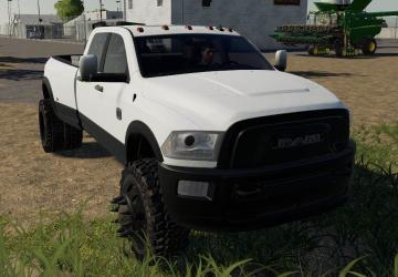 Мод DodgeRam 3500 версия 1.0.0.0 для Farming Simulator 2019 (v1.1.0.0)