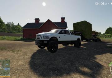 Мод DodgeRam 3500 версия 1.0.0.0 для Farming Simulator 2019 (v1.1.0.0)