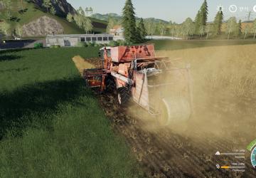 Мод ДОН-1500А версия 2.0.1.0 для Farming Simulator 2019 (v1.6.0.0)