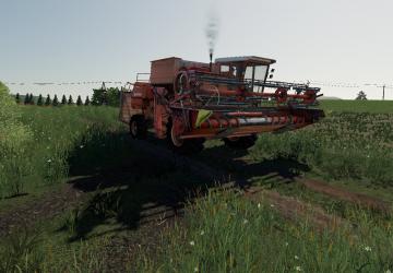 Мод ДОН-1500А версия 2.0.1.0 для Farming Simulator 2019 (v1.6.0.0)