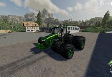 Мод Eagle355TH John Deere 8R версия 1.0.0.0 для Farming Simulator 2019 (v1.5.x)
