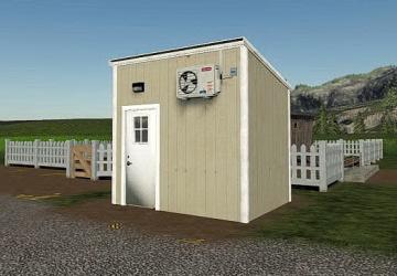 Мод Egg Storage Hut версия 1.0.1.0 для Farming Simulator 2019 (v1.5.х)