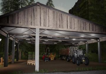 Мод Einfacher Unterstand версия 1.0.0.0 для Farming Simulator 2019 (v1.5.х)
