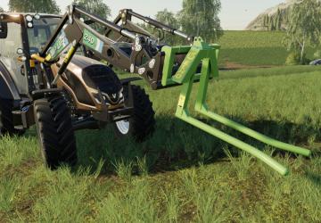 Мод Elho JM2 Roundbale Fork версия 1.0.0.0 для Farming Simulator 2019