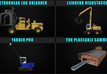 Мод Fdr Logging Mods Pack Jan/31/2020 версия FEB/28/2020 для Farming Simulator 2019 (v1.5.x)