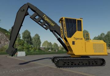 Мод FDR Logging - Tigercat 880 версия 1.0 для Farming Simulator 2019 (v1.2.0.1)