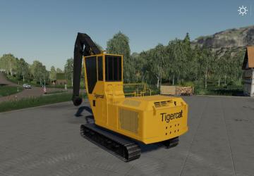 Мод FDR Logging - Tigercat 880 версия 1.0 для Farming Simulator 2019 (v1.2.0.1)