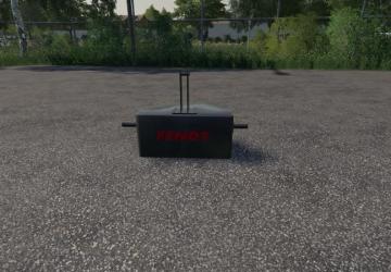 Мод FENDT 800KG версия 1.0 для Farming Simulator 2019 (v1.3.0.1)