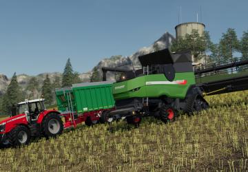 Мод Fendt 9490 X версия 1.1.0.0 для Farming Simulator 2019