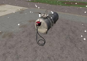 Мод Fillable Fuel Tank версия 1.0.2.0 для Farming Simulator 2019