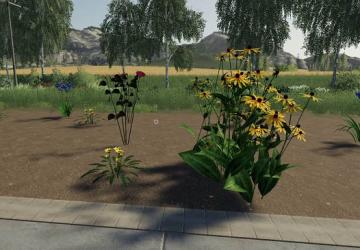 Мод Flowers by Wolf43 версия 1.0 для Farming Simulator 2019 (v1.2.0.1)