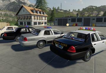 Мод Ford Crown Victoria версия 1.0.0.0 для Farming Simulator 2019 (v1.6.x)