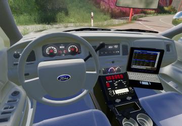 Мод Ford Crown Victoria версия 1.0.0.0 для Farming Simulator 2019 (v1.6.x)