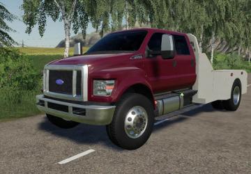 Мод Ford F650 Hauler 2018-19 версия 1.0.0.0 для Farming Simulator 2019 (v1.4)