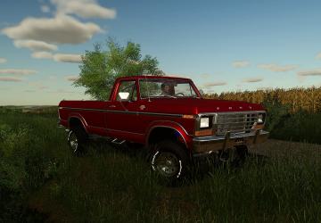 Мод Ford F-150 Ranger XLT 1978 версия 0.9.6.0 для Farming Simulator 2019 (v1.5.x)