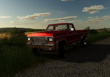 Мод Ford F-150 Ranger XLT 1978 версия 0.9.6.0 для Farming Simulator 2019 (v1.5.x)