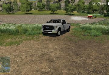 Мод FORD F-250 2017 версия 1.0 для Farming Simulator 2019 (v1.1.0.0)