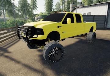 Мод FORD F-250 KING RANCH версия 1.0 для Farming Simulator 2019 (v1.3.0.1)