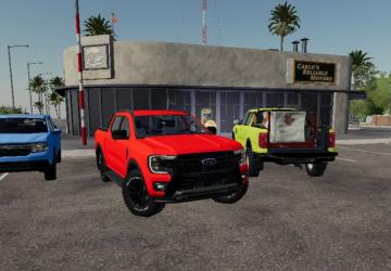 Мод Ford Ranger 2023 версия 1.1.0.0 для Farming Simulator 2019